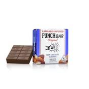 PunchBar Dark Chocolate Almond THC edible chocolate bar