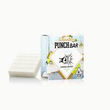 PunchBar Key Lime Pie White Chocolate THC edible chocolate bar