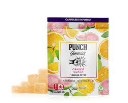 Punch Orange Guava Extreme Gummies 1000mg THC edible pack